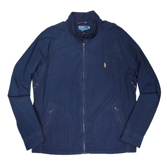 NWT Polo Ralph Lauren Men's Vintage Windbreaker Jacket — NavySize 2XL
